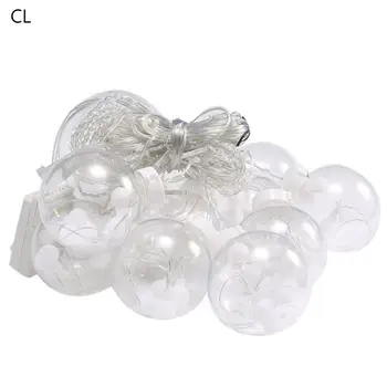 Wishing Balls String Light Plug In with 8 Flicker Modes Waterproof Party Wedding D08F
Wishing Balls String Light Plug In with 8 Flicker Modes Waterproof Party Wedding D08F