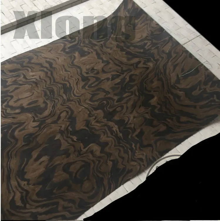 1Pieces Length: 2.5Meters Thickness:0.25mm Width:55cm Technology Black Walnut Tree Burl Wood Veneer
1Pieces Length: 2.5Meters Thickness:0.25mm Width:55cm Technology Black Walnut Tree Burl Wood Veneer
