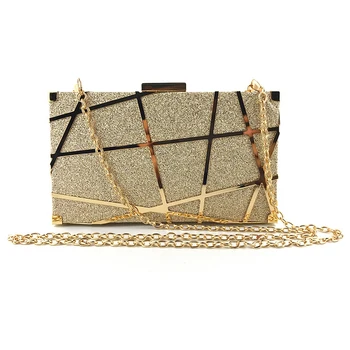 Fashion Sequins Clutch Bag Female Luxury Evening Bag Metal Chain Handbag Clutch Wedding Banquet Wallet and Handbag
Fashion Sequins Clutch Bag Female Luxury Evening Bag Metal Chain Handbag Clutch Wedding Banquet Wallet and Handbag