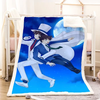 Detective Conan Funny Character Blanket 3D Print Sherpa Blanket on Bed Home Textiles Dreamlike Style 02
Detective Conan Funny Character Blanket 3D Print Sherpa Blanket on Bed Home Textiles Dreamlike Style 02