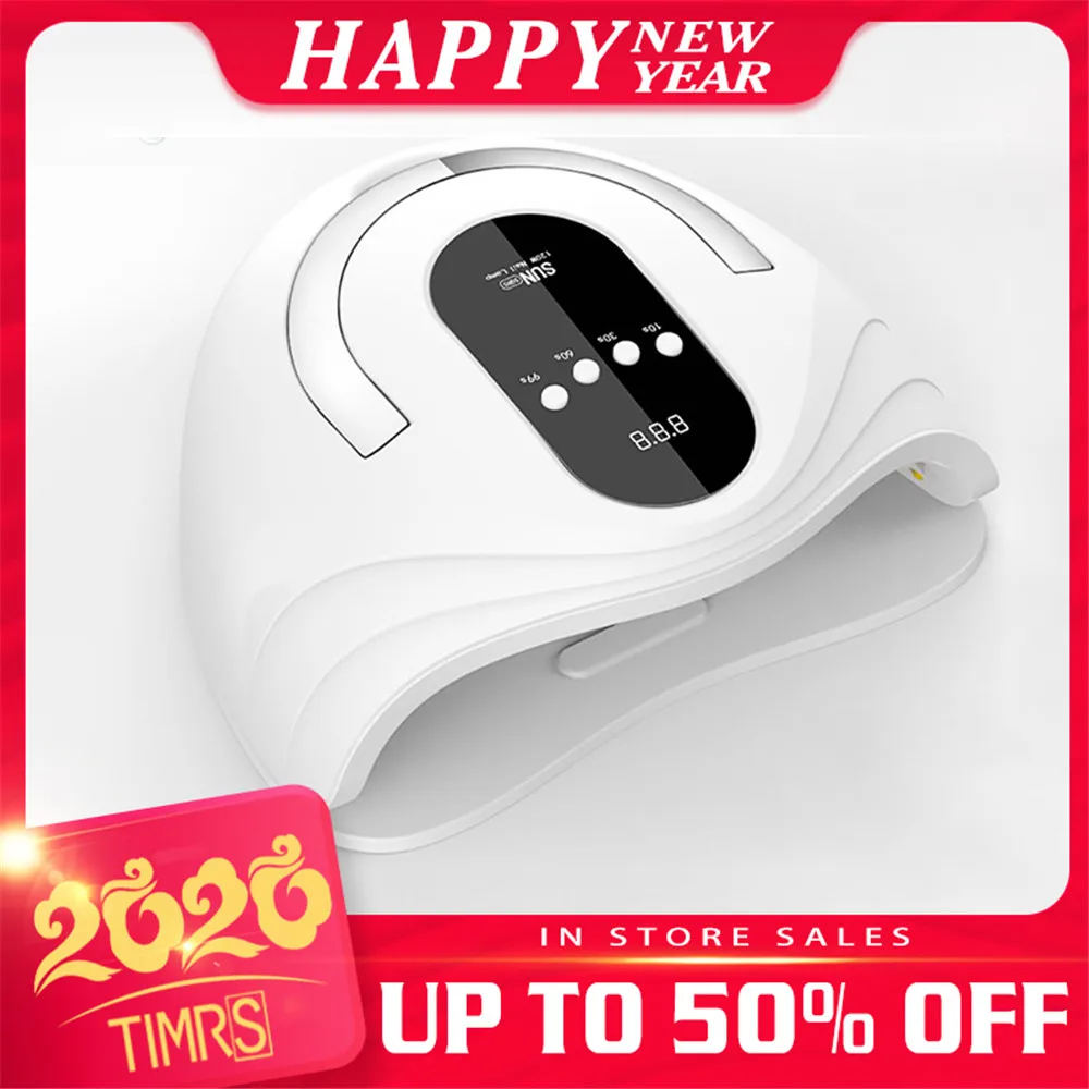 120W UV LED Nail Lamp for Nail Fast Dry for Gel Nails Polish Curing with 42 pcs LEDs 4 Timer Auto Sensor for Home and Salon Nail
120W UV LED Nail Lamp for Nail Fast Dry for Gel Nails Polish Curing with 42 pcs LEDs 4 Timer Auto Sensor for Home and Salon Nail