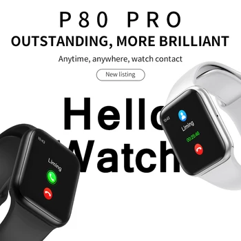 P80 Pro Smart Watch Bluetooth Call Reminder Heart Rate Monitoring Bracelet Sport Watch for IOS Android smartwatch VS P70 P90 P80
P80 Pro Smart Watch Bluetooth Call Reminder Heart Rate Monitoring Bracelet Sport Watch for IOS Android smartwatch VS P70 P90 P80