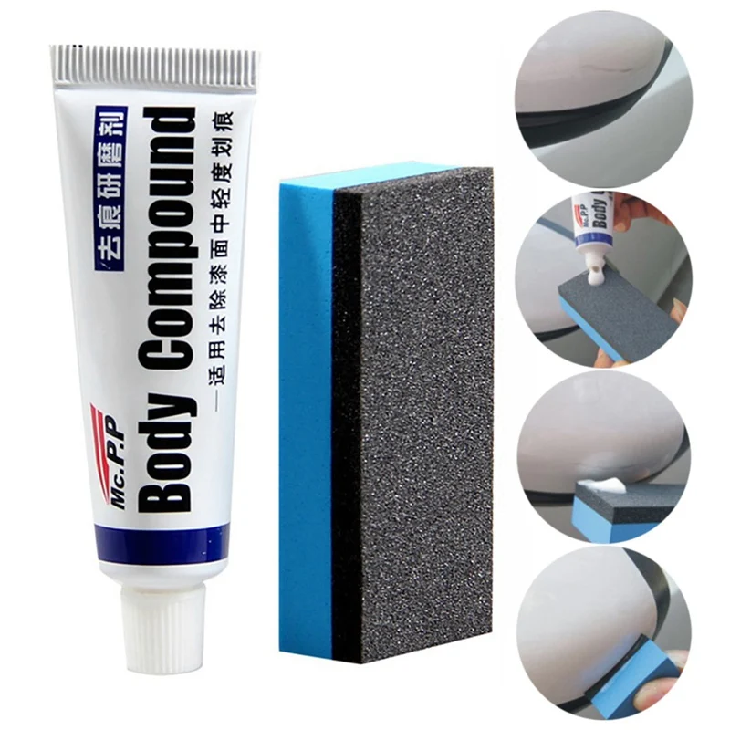 Rovtop Car Body Compound Scratch Remover Car Scratch Repair Kits Polishing Grinding Paste Paint Care Set Auto Fix it Car Wax Z2
Rovtop Car Body Compound Scratch Remover Car Scratch Repair Kits Polishing Grinding Paste Paint Care Set Auto Fix it Car Wax Z2