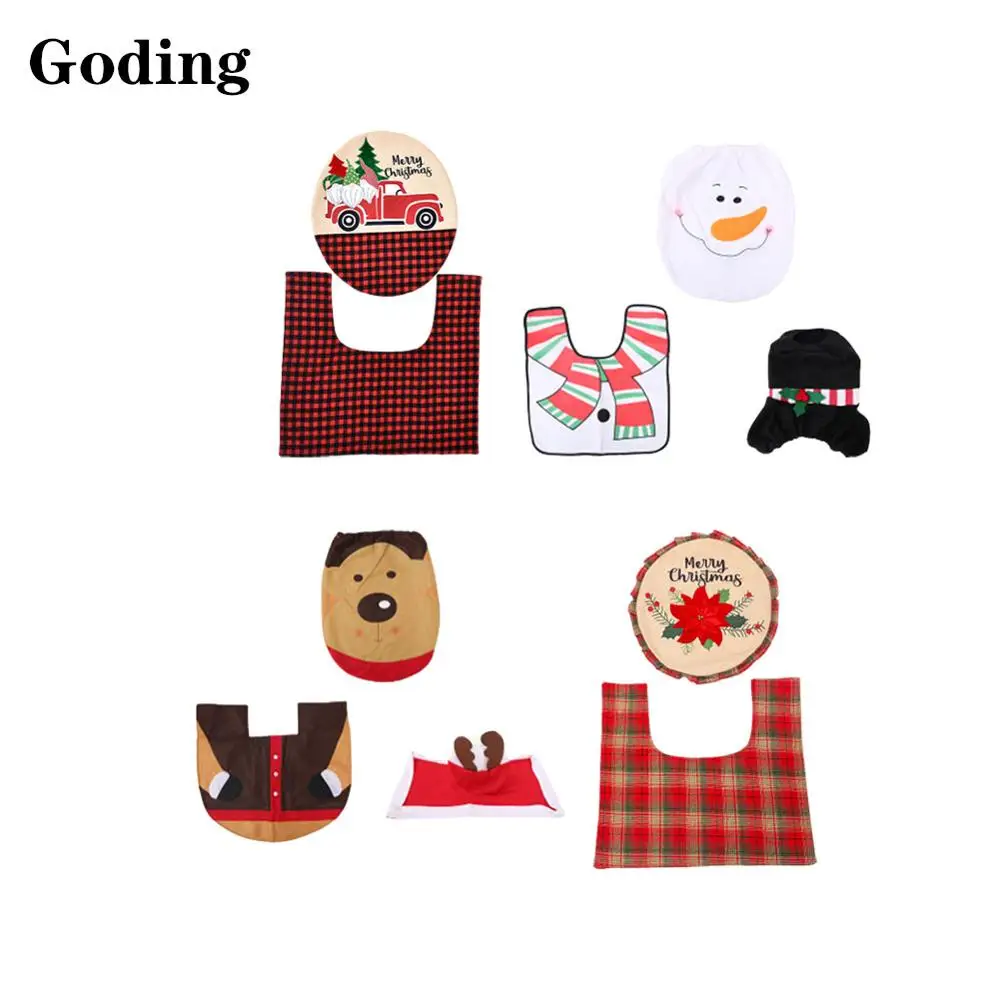 Santa Snowman Linen Machine Embroidered Toilet Coves Set/ Creative Toilets Cover Decoration/Non-Woven Material/XMAS Decor
Santa Snowman Linen Machine Embroidered Toilet Coves Set/ Creative Toilets Cover Decoration/Non-Woven Material/XMAS Decor