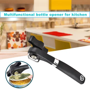 Stainless Steel Manual Can Opener Portable Jar Seal Lid Opener Can Bottle Gripper Openers Knife Household Kitchen Tools
Stainless Steel Manual Can Opener Portable Jar Seal Lid Opener Can Bottle Gripper Openers Knife Household Kitchen Tools