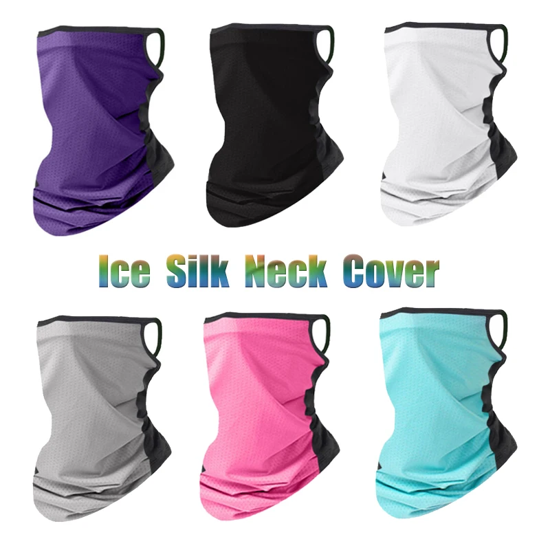 Triangle Bandana Face Tube Scarf Neck Gaiter Cover Ice Silk Hang Ear Scarves Sport Fishing Head Bandage Running Hiking Men Women
Triangle Bandana Face Tube Scarf Neck Gaiter Cover Ice Silk Hang Ear Scarves Sport Fishing Head Bandage Running Hiking Men Women