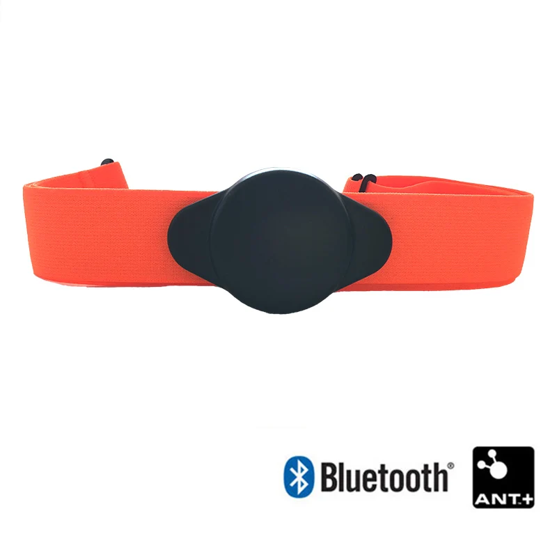

Blu Pulsometro Smart Cardio Bluetooth Ant+ Sensor Heart Rate Monitor de ritmo cardiaco con correa para el pecho pour iPhone