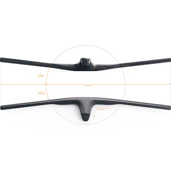 MTB T1000 Carbon Integrated Handlebar -12°degree 740mm BMX Racing XC cross country Bike Handlebar UD Matte Bike Handle Bars 
MTB T1000 Carbon Integrated Handlebar -12°degree 740mm BMX Racing XC cross country Bike Handlebar UD Matte Bike Handle Bars