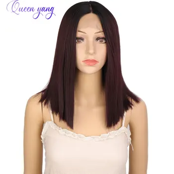 QUEENYANG Short Straight Red Pink Synthetic Wig Daily Lace Front Wig Synthetic Hair Wigs For Women American Style Closure Wigs
QUEENYANG Short Straight Red Pink Synthetic Wig Daily Lace Front Wig Synthetic Hair Wigs For Women American Style Closure Wigs