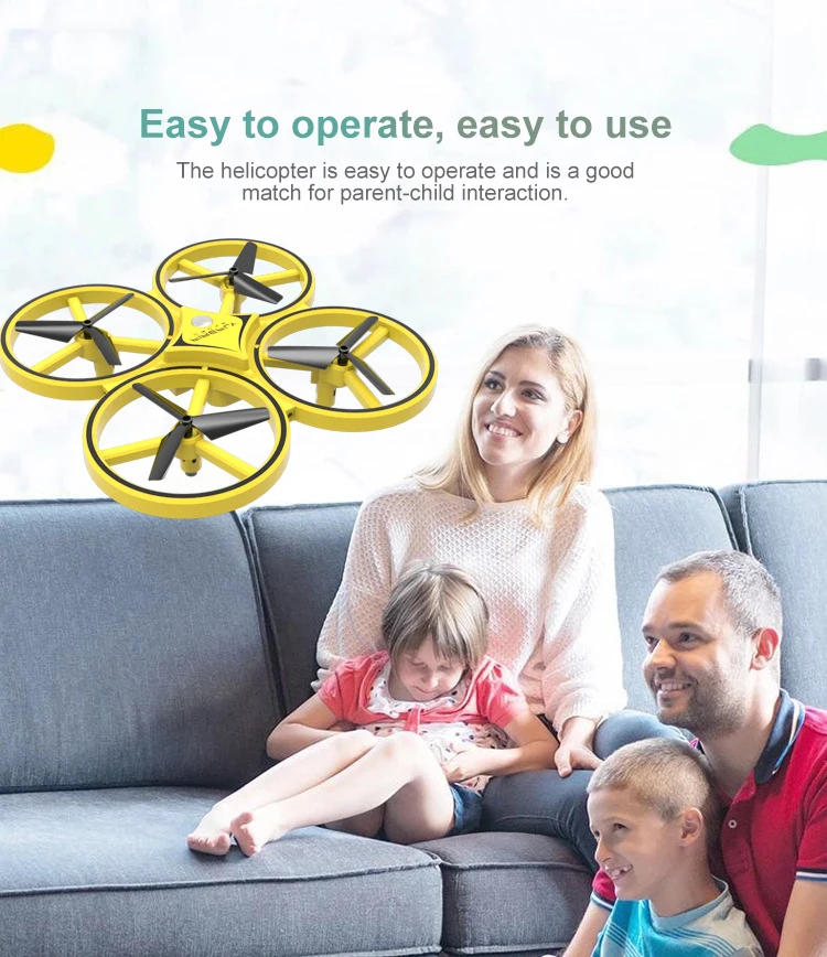 Gesture-Control RC Drone UFO Flying Ball Toy
