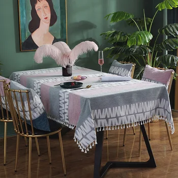 European Thick Chenille Table Cloth Tassel Rectangular Tablecloths Household Table Cover Round Table Cloth Custom
European Thick Chenille Table Cloth Tassel Rectangular Tablecloths Household Table Cover Round Table Cloth Custom