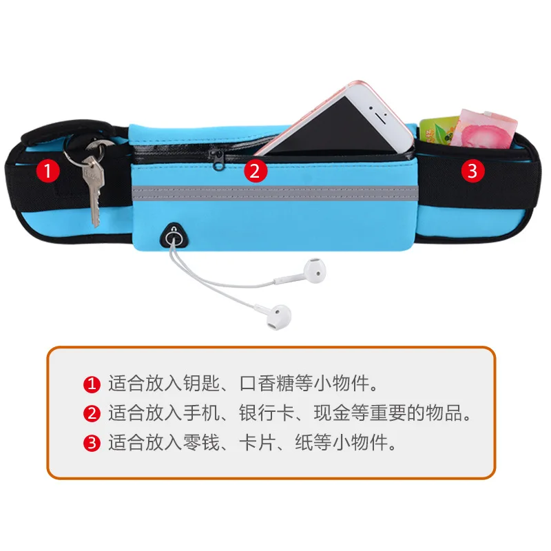 Sports Waist Pack Multi-functional Arm Bag Running Body Hugging Mobile Phone Small Hidden Wallet Men's Women's Outdoor Supplies
Sports Waist Pack Multi-functional Arm Bag Running Body Hugging Mobile Phone Small Hidden Wallet Men's Women's Outdoor Supplies
