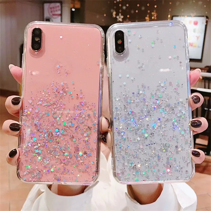 Bling Glitter Sequins Stars Phone Case For iPhone 6 6S 7Plus 8 plus X XR XS Case cover For iPhone XS max coque case fundas
Bling Glitter Sequins Stars Phone Case For iPhone 6 6S 7Plus 8 plus X XR XS Case cover For iPhone XS max coque case fundas