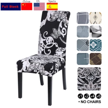 1/2/4/6/100+PCS Universal Size Elastic Dining Chair Cover Stretch Slipcovers Protector Anti-Dust Home Furniture Decor
1/2/4/6/100+PCS Universal Size Elastic Dining Chair Cover Stretch Slipcovers Protector Anti-Dust Home Furniture Decor