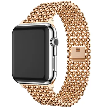Stainless Steel strap For Apple Watch 4 Band 40mm 44mm iwatch 5 4 38mm/42mm 5 Beads Style Metal Bracelet Apple watch 3 2 1 38
Stainless Steel strap For Apple Watch 4 Band 40mm 44mm iwatch 5 4 38mm/42mm 5 Beads Style Metal Bracelet Apple watch 3 2 1 38