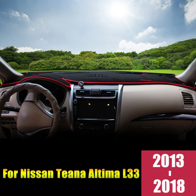 Чехол для приборной панели коврик Солнцезащитный Nissan Teana Altima L33 2013 2014 2015 2016 2017
