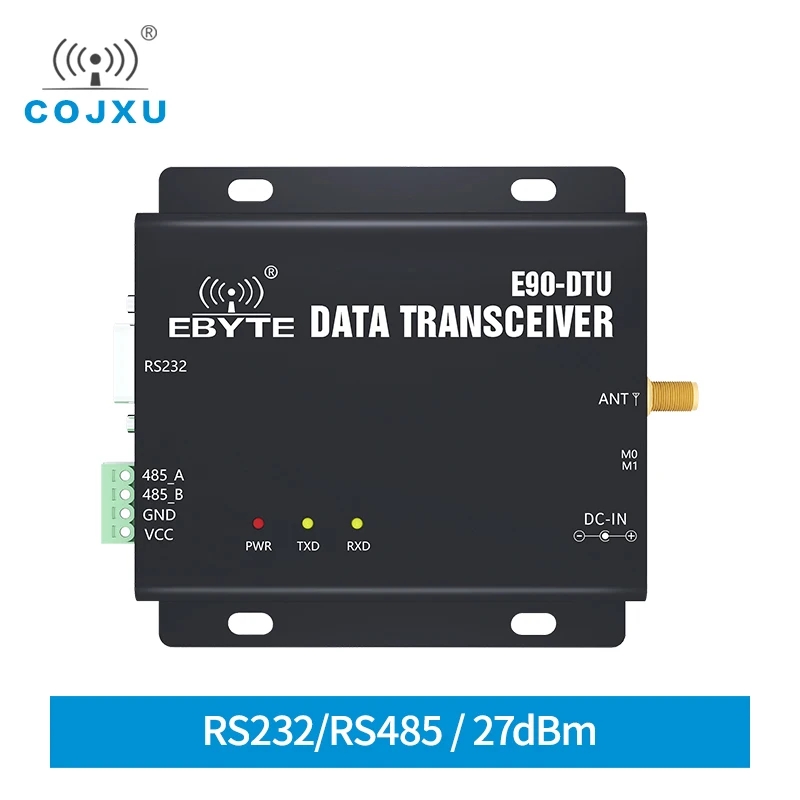 LoRa Module 27dBm Wireless Transceiver E90-DTU(2G4L27) High Performance Low Power Consumption 2.4GHz LoRa Modem RS485 RS232
LoRa Module 27dBm Wireless Transceiver E90-DTU(2G4L27) High Performance Low Power Consumption 2.4GHz LoRa Modem RS485 RS232