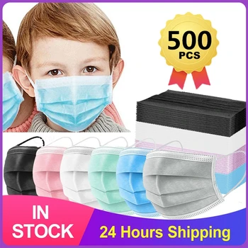 Multicolor Kids Disposable Masks 3-layer Non-woven Melt Blown Mouth Masks Earloops Face Masks mascarillas niños Super cheap
Multicolor Kids Disposable Masks 3-layer Non-woven Melt Blown Mouth Masks Earloops Face Masks mascarillas niños Super cheap