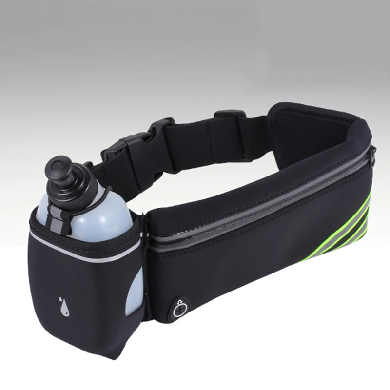 Sport Hiking Waist Bag Waterproof Running Jogging Pouch Belt with1 BPA Free Water Bottles 27" to 40" for carrying keys ID money
Sport Hiking Waist Bag Waterproof Running Jogging Pouch Belt with1 BPA Free Water Bottles 27" to 40" for carrying keys ID money