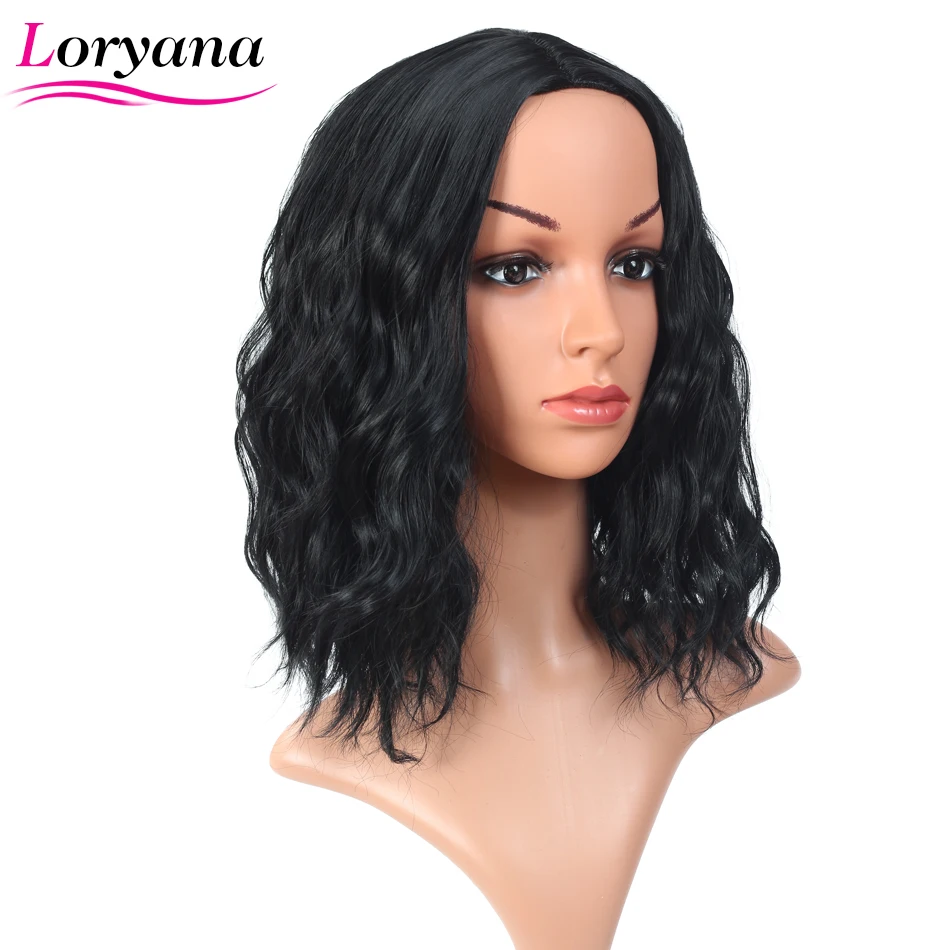 Loryana Synthetic Hair Short Bob Hair Wigs Inside buckle Black Color water wave Heat Resistant Cosplay Wigs For Women
Loryana Synthetic Hair Short Bob Hair Wigs Inside buckle Black Color water wave Heat Resistant Cosplay Wigs For Women