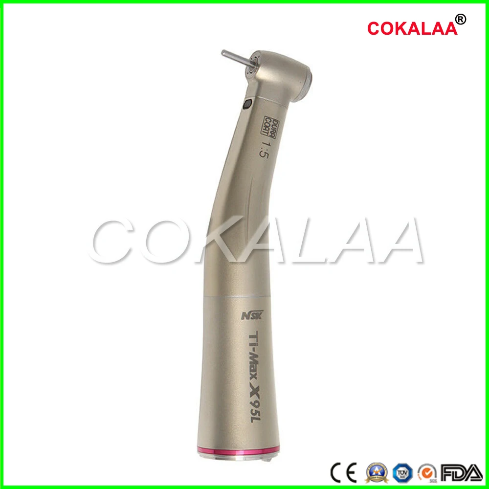DENTAL NSK TI MAX X95L Dental 1:5 Increasing Contra Angle Handpiece Red Ring Push
DENTAL NSK TI MAX X95L Dental 1:5 Increasing Contra Angle Handpiece Red Ring Push