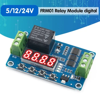 DC 5V/12V/24V Multifunction Relay PLC Cycle Delay Time Timer Switch Self-lock Module PLC Home Automation Delay Module Board
DC 5V/12V/24V Multifunction Relay PLC Cycle Delay Time Timer Switch Self-lock Module PLC Home Automation Delay Module Board