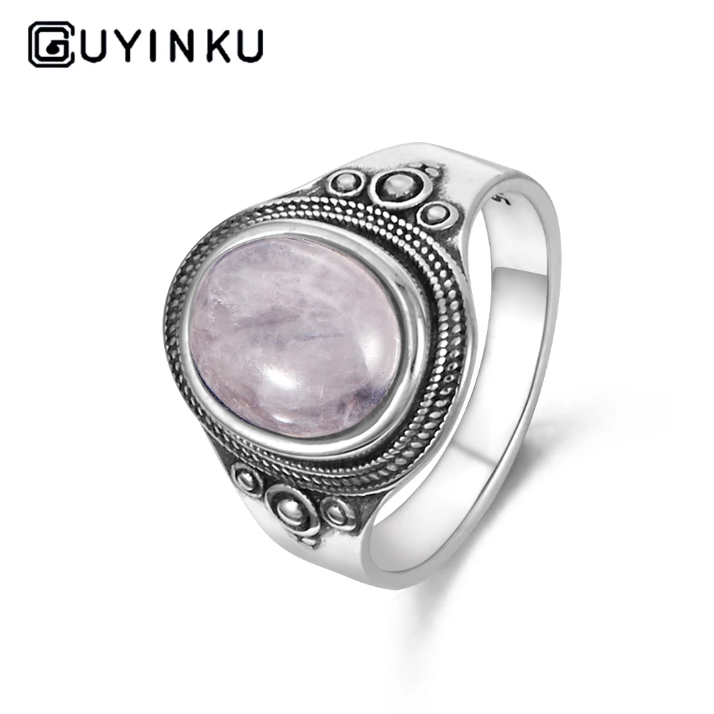 925 Silver Ring Oval 8*10MM Natural Moonstone Ring Vintage Gemstone Ring Jewelry Female Party Anniversary Wholesale
925 Silver Ring Oval 8*10MM Natural Moonstone Ring Vintage Gemstone Ring Jewelry Female Party Anniversary Wholesale