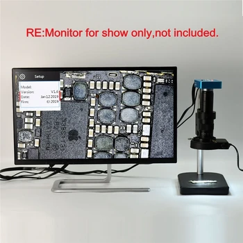 KE-211 CCD 34MP Soldering Remote Control Microscope Camera HDMI USB Outputs 180X C-mount Lens LED Light Big Boom for PCB Repair
KE-211 CCD 34MP Soldering Remote Control Microscope Camera HDMI USB Outputs 180X C-mount Lens LED Light Big Boom for PCB Repair