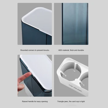 Dustproof Holder Remover Self Adhesive Home Office ABS Wall Mounted Transparent Double Tube Disposable Cup Dispenser Automatic
Dustproof Holder Remover Self Adhesive Home Office ABS Wall Mounted Transparent Double Tube Disposable Cup Dispenser Automatic