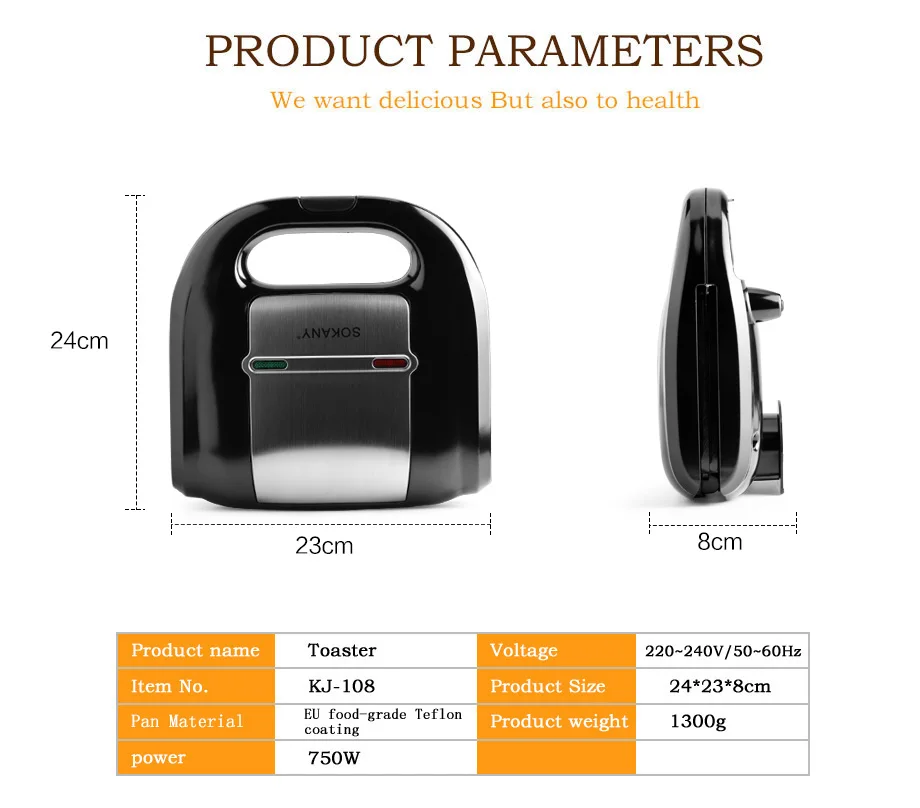 Multifunctional Waffle Maker for Home Muffin Machine For Kitchen Use Updated Version Stainless Steel Power Saved EU Plug
Multifunctional Waffle Maker for Home Muffin Machine For Kitchen Use Updated Version Stainless Steel Power Saved EU Plug