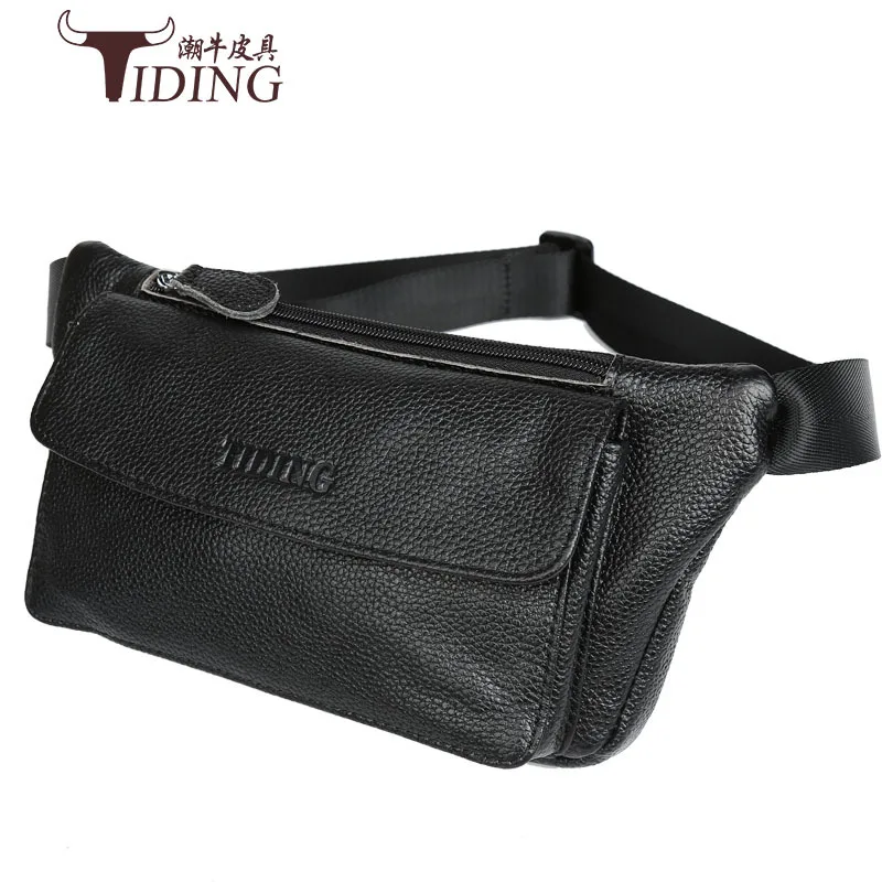 Tiding New Style Korean-style Trend Men Genuine Leather Small Waist Pack Full-grain Leather Casual Shoulder Chest Sports Bag 309
Tiding New Style Korean-style Trend Men Genuine Leather Small Waist Pack Full-grain Leather Casual Shoulder Chest Sports Bag 309