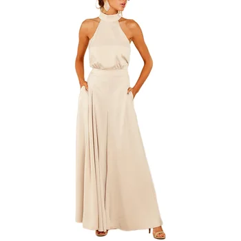 Women Sleeveless Solid Jumpsuits Summer bodysuit Strappy Holiday Long Playsuits Trouser Fashion
Women Sleeveless Solid Jumpsuits Summer bodysuit Strappy Holiday Long Playsuits Trouser Fashion