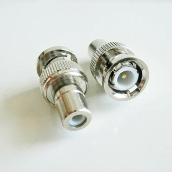 Q9 BNC To RCA Cable Connector Socket BNC Male To RCA Female Plug BNC - RCA Nickel Plated Brass Straight Coaxial RF Adapters
Q9 BNC To RCA Cable Connector Socket BNC Male To RCA Female Plug BNC - RCA Nickel Plated Brass Straight Coaxial RF Adapters