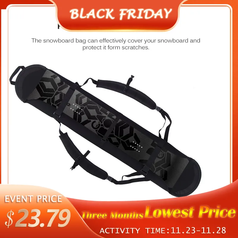 Skiing Snowboard Bag 140-150cm Scratch-Resistant Monoboard Plate Half Cover Protective Case Dumpling Skin Ski Board Bag
Skiing Snowboard Bag 140-150cm Scratch-Resistant Monoboard Plate Half Cover Protective Case Dumpling Skin Ski Board Bag