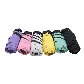 Mini Umbrella Ultra Light Small Folding Pocket Umbrella Windproof and Durable Sunny Rain Vinyl Sunscreen Umbrella
Mini Umbrella Ultra Light Small Folding Pocket Umbrella Windproof and Durable Sunny Rain Vinyl Sunscreen Umbrella