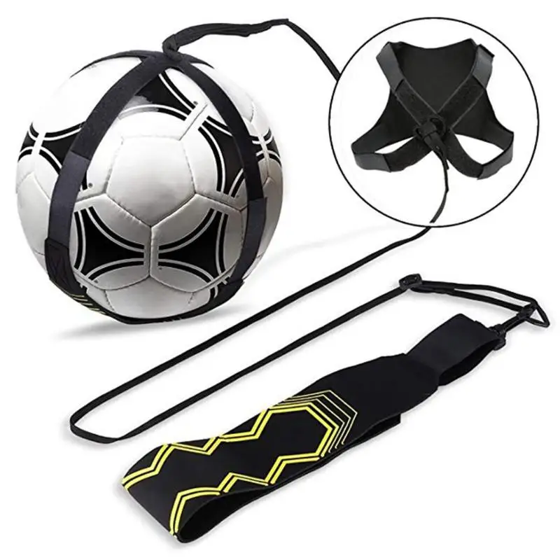 Soccer Trainer Bungee Football Hands Free Practice Equipment Trainer Ladder 