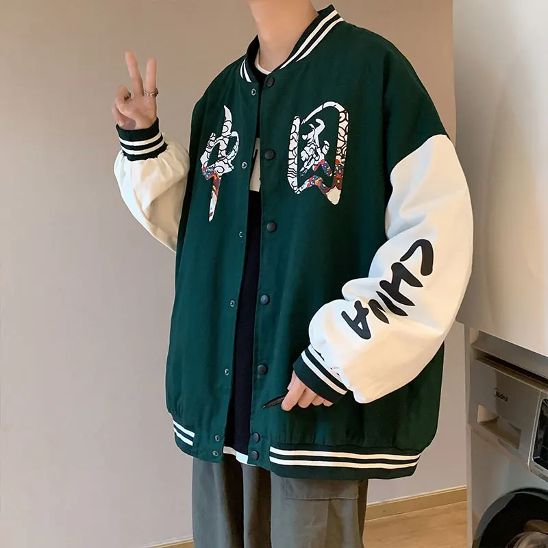 Men's Fashion Baseball Jacket Cotton Autumn 5XL Jacket for Men Man Oversize Coat Casual Men's Clothing Streetwear
Men's Fashion Baseball Jacket Cotton Autumn 5XL Jacket for Men Man Oversize Coat Casual Men's Clothing Streetwear