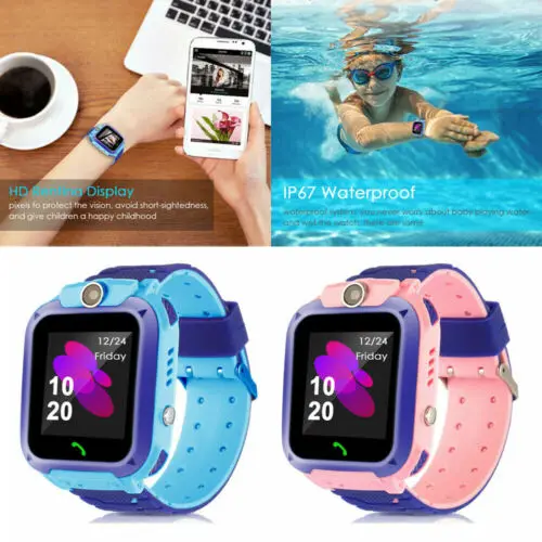 Smart Watch with GPS GSM Locator Anti-lost Touch Screen SOS Call Camera Waterproof Safe Tracker Wrist for Kids Children's Gifts
Smart Watch with GPS GSM Locator Anti-lost Touch Screen SOS Call Camera Waterproof Safe Tracker Wrist for Kids Children's Gifts