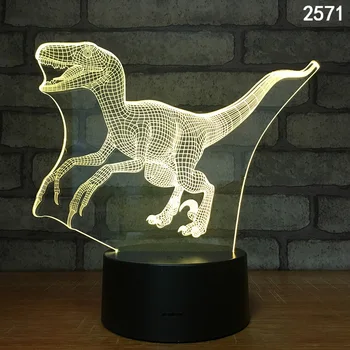 Dinosaur 3D LED Night light Cool Tyrannosaurus Rex luminaria lampara 7 Color Change Table lamp Birthday Christmas New Year Gift
Dinosaur 3D LED Night light Cool Tyrannosaurus Rex luminaria lampara 7 Color Change Table lamp Birthday Christmas New Year Gift