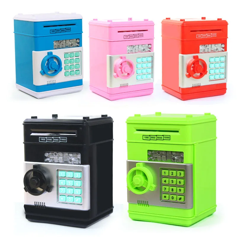 Electronic ATM Machine Piggy Bank Safe Money Box for Children Digital Coins Cash Saving Safe Deposit Birthday Gift for Kids
Electronic ATM Machine Piggy Bank Safe Money Box for Children Digital Coins Cash Saving Safe Deposit Birthday Gift for Kids