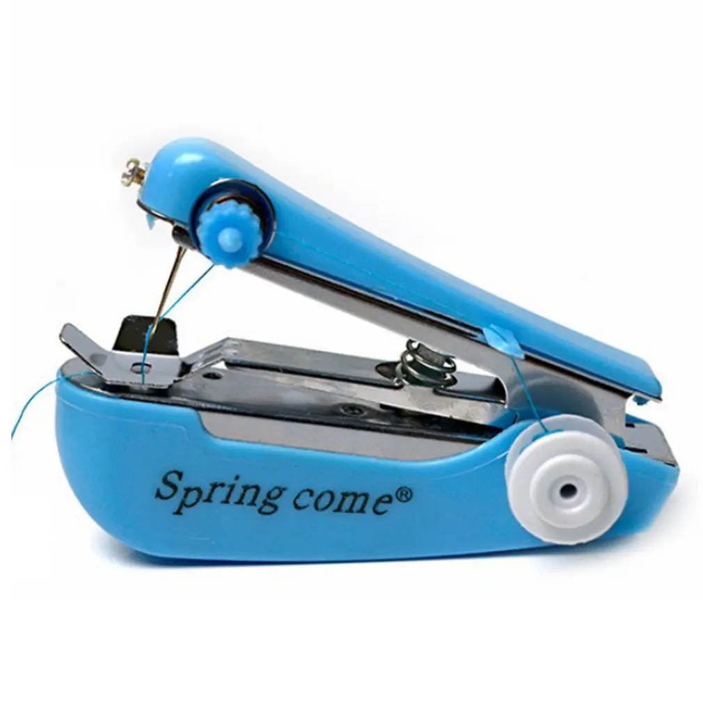 Mini Manual Portable Sewing Machine Creative Handheld Home Travel Functional Practical Sewing Machine
Mini Manual Portable Sewing Machine Creative Handheld Home Travel Functional Practical Sewing Machine