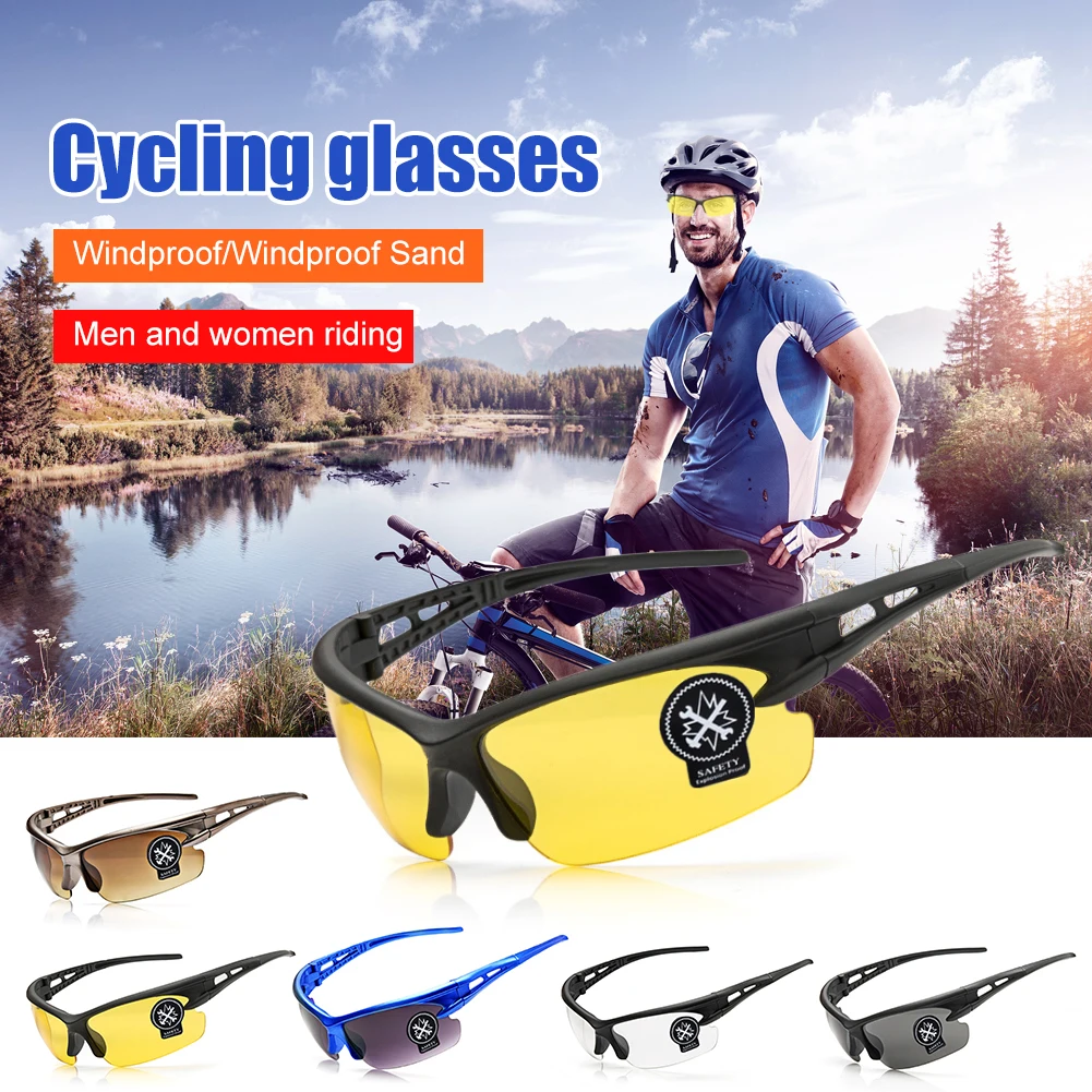 Men Women Cycling Sunglasses UV Protection Riding Racing Goggles 5 Colors Bicycle Eyewear Cycling Running Driving
Men Women Cycling Sunglasses UV Protection Riding Racing Goggles 5 Colors Bicycle Eyewear Cycling Running Driving