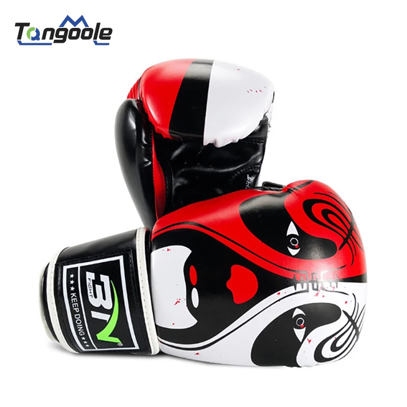 Перчатки для мужчин и женщин BNPRO Muay Thai Sanda/Wushu/Fighting/Kick Boxing guantes de boxeo Free Combat Training Equipment