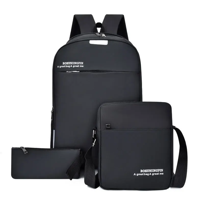 Fashion Simple Three-piece Casual Business Multifunctional Laptop Backpack Outdoor Travel With Male And Female Student Bag
Fashion Simple Three-piece Casual Business Multifunctional Laptop Backpack Outdoor Travel With Male And Female Student Bag