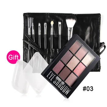 Symphony Cosmetic Matte Eyeshadow Cream Makeup Palette Shimmer Eyeshadow Makeup Set 9 Color Brush Set
Symphony Cosmetic Matte Eyeshadow Cream Makeup Palette Shimmer Eyeshadow Makeup Set 9 Color Brush Set