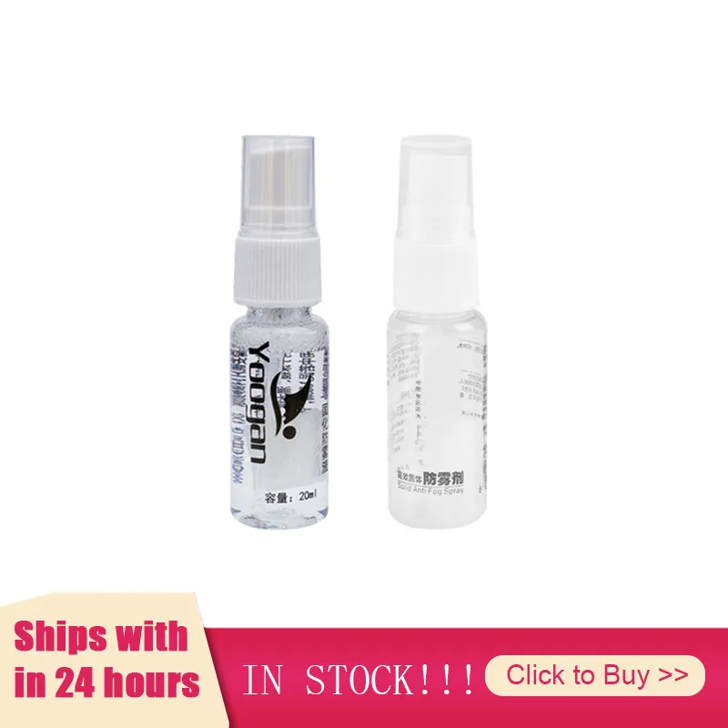 20ml Anti-Fog Agent Defogger Solid State Defog Diving Cleaner Solution Antifogging Spray Mist For Swim Goggles Glass Lens TSLM1
20ml Anti-Fog Agent Defogger Solid State Defog Diving Cleaner Solution Antifogging Spray Mist For Swim Goggles Glass Lens TSLM1