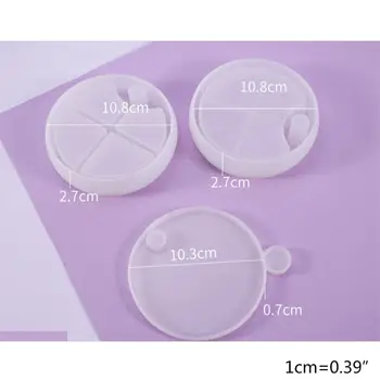 Crystal Epoxy Resin Mold Rotating Overlapping Multi-layer Jewelry Box Mould Tool N58F
Crystal Epoxy Resin Mold Rotating Overlapping Multi-layer Jewelry Box Mould Tool N58F