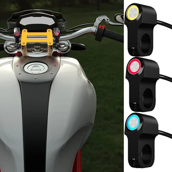 Motorcycle Handlebar Waterproof Headlight Spotlight Start LED Indicator Switch Aluminum Alloy Car Motorbike Accessory
Motorcycle Handlebar Waterproof Headlight Spotlight Start LED Indicator Switch Aluminum Alloy Car Motorbike Accessory