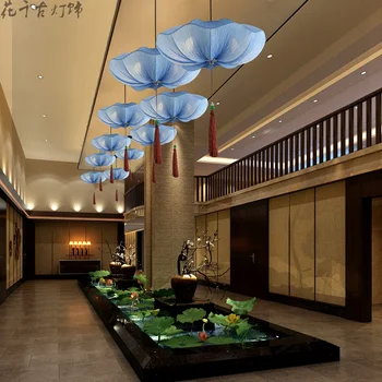 Chinese style new Chinese cloth lamp Creative hand painted Lantern Restaurant teahouse corridor study modern antique Chandelier
Chinese style new Chinese cloth lamp Creative hand painted Lantern Restaurant teahouse corridor study modern antique Chandelier