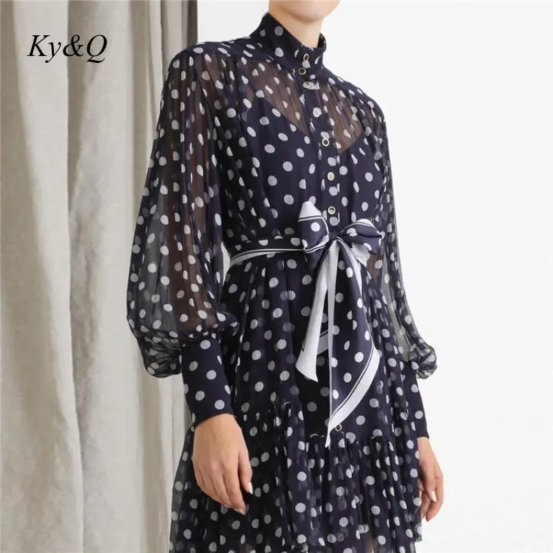 2019 Autumn New Fashion Retro Print Collar Waist Button Temperament Over-the-knee Chiffon Casual Vestidos Dress
2019 Autumn New Fashion Retro Print Collar Waist Button Temperament Over-the-knee Chiffon Casual Vestidos Dress
